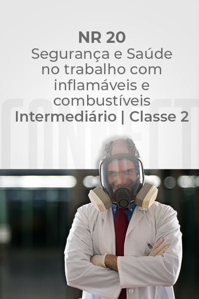 NR 20 – Segurança e Saúde no Trabalho com Inflamáveis e Combustíveis/Intermediário Classe II