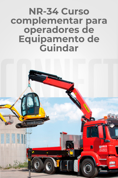 NR 34 – Curso Complementar para Operadores de Equipamento de Guindar