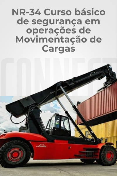 NR 34 – Curso Básico de Segurança em Operações de Movimentação de Cargas
